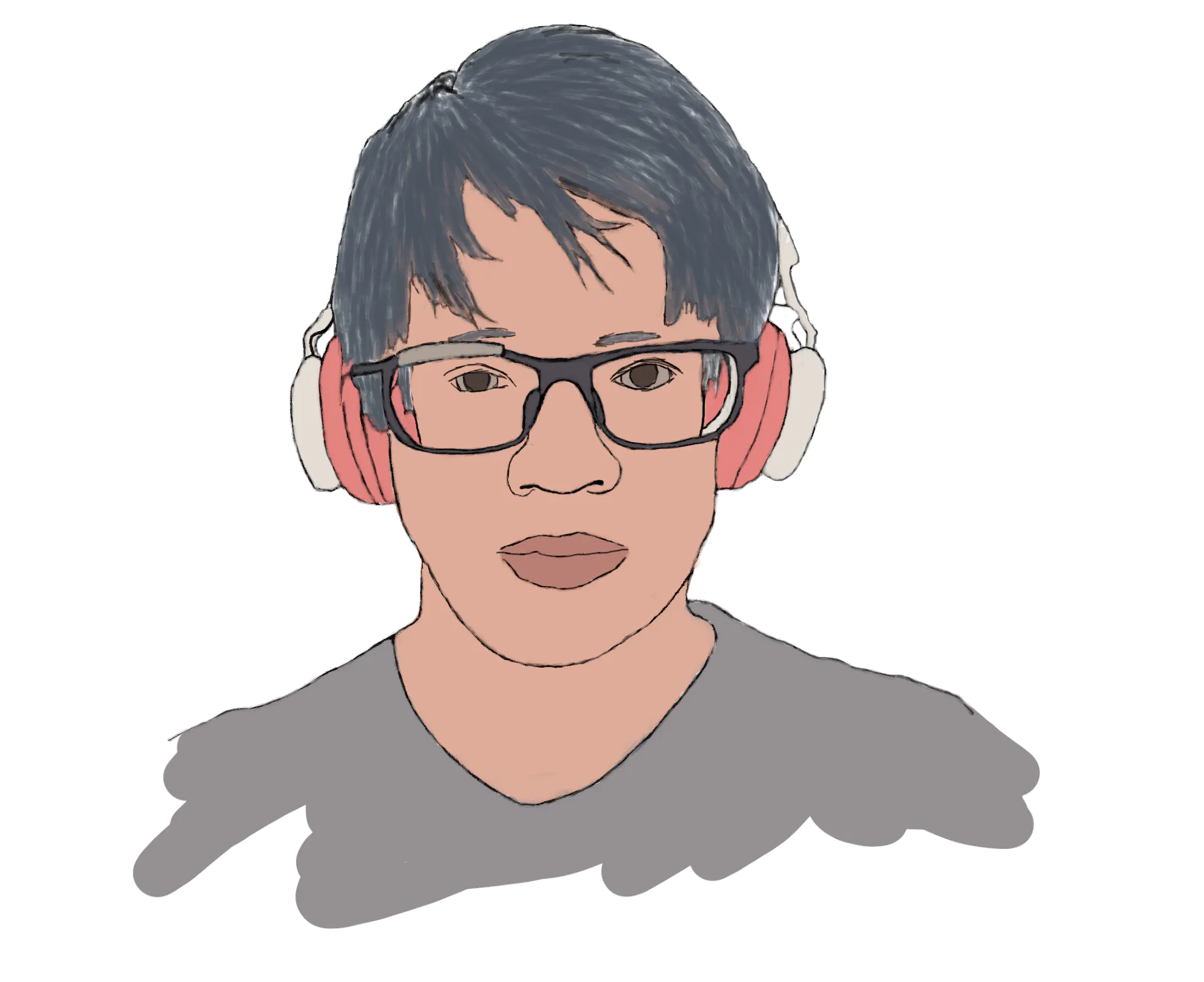 drawing of my face